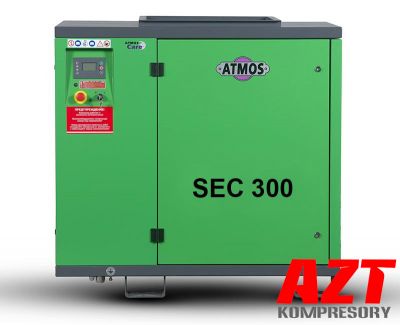 Kompresor śrubowy ATMOS SEC 300 Vario (z falownikiem)4,5 m3/min.
